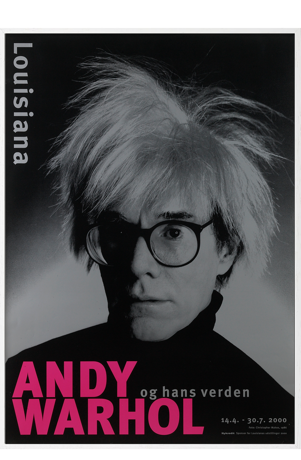 Med det samme vokal Fleksibel Warhol, Warhol Louisiana plakat - Posters - Permild & Rosengreen