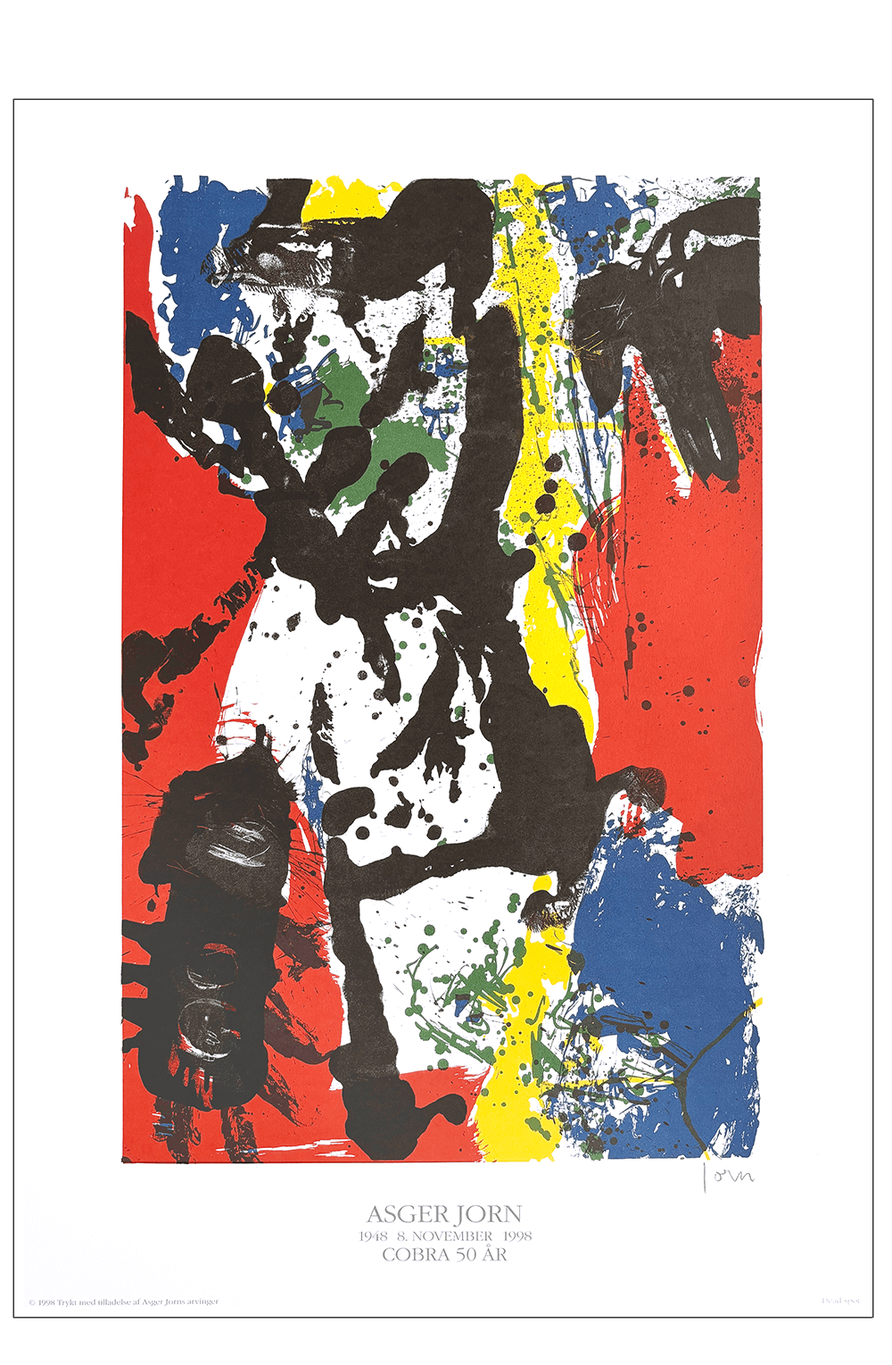 Asger Jorn plakat. 