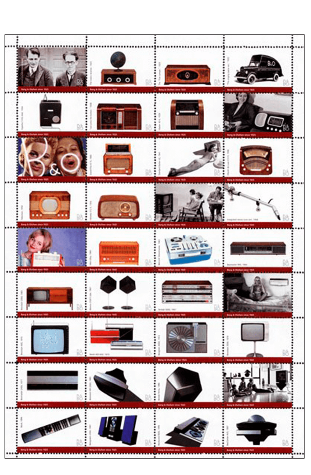 Bang og Olufsen, Bang and Olufsen 1925 / B 5 Posters Permild