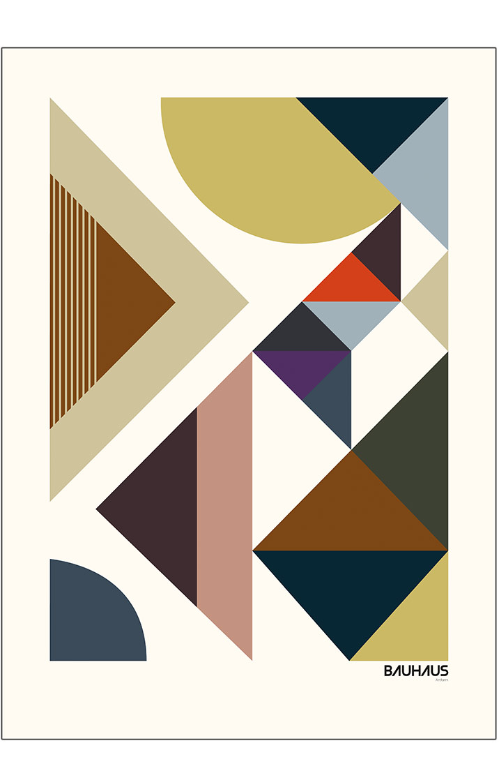 Stilfuld Bauhausplakat artform plakat