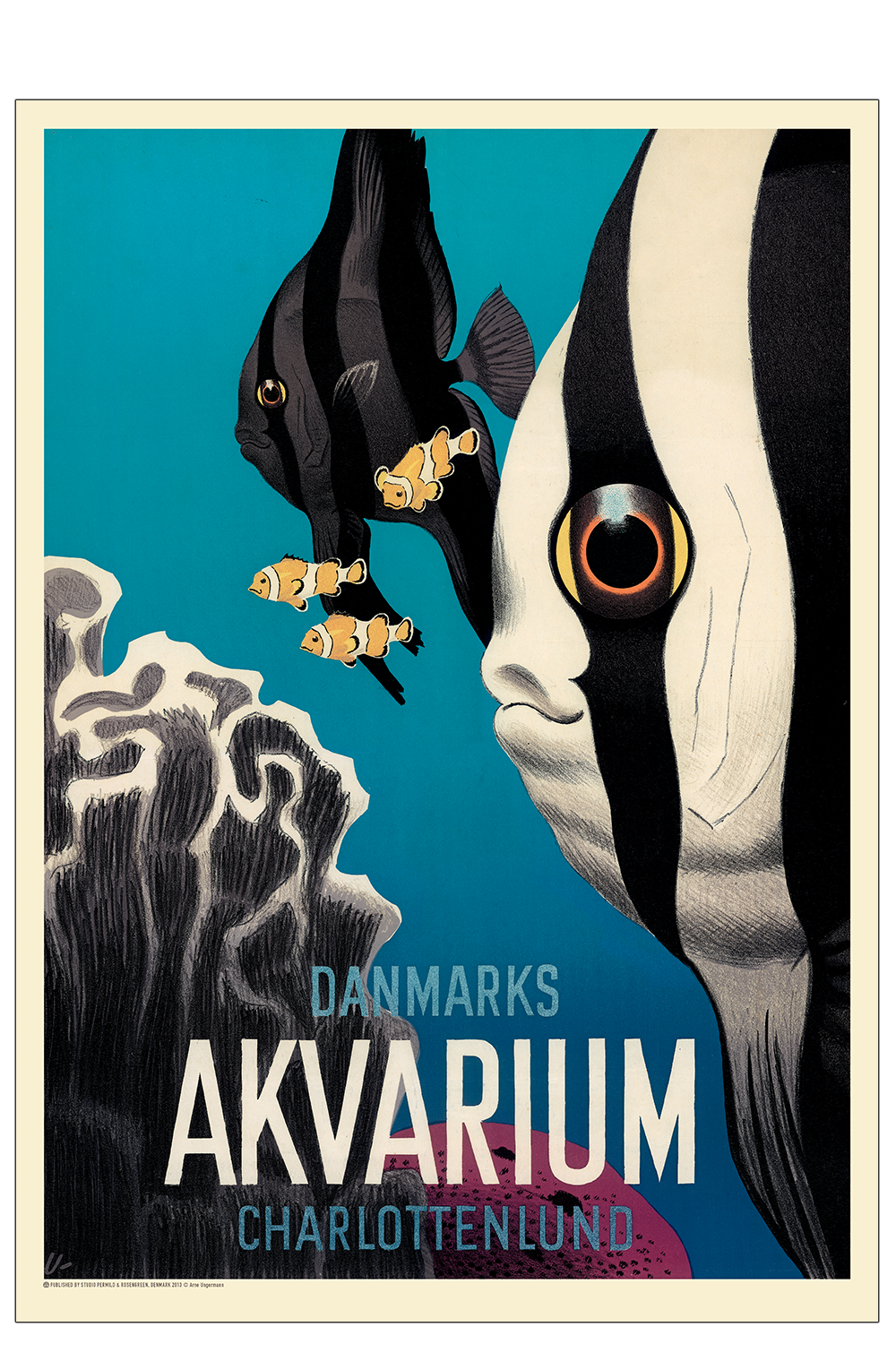 Ungermann, Danmarks Akvarium - Plakater Permild & Rosengreen