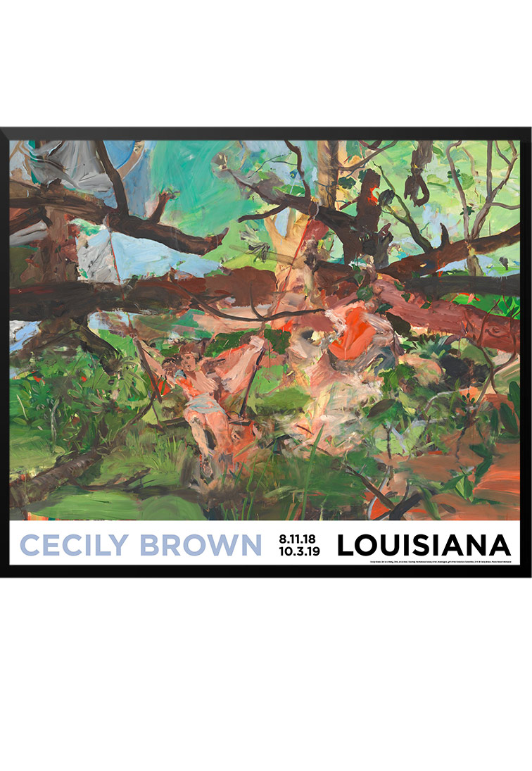 Louisiana plakat af Cecily Brown – Girl on a swing Girl sving 195,-