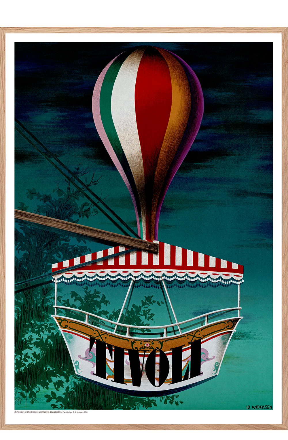 dygtige Minde om serie Tivoli 1943 plakat / Tivoli 5, Andersen - Tivoli - Permild & Rosengreen