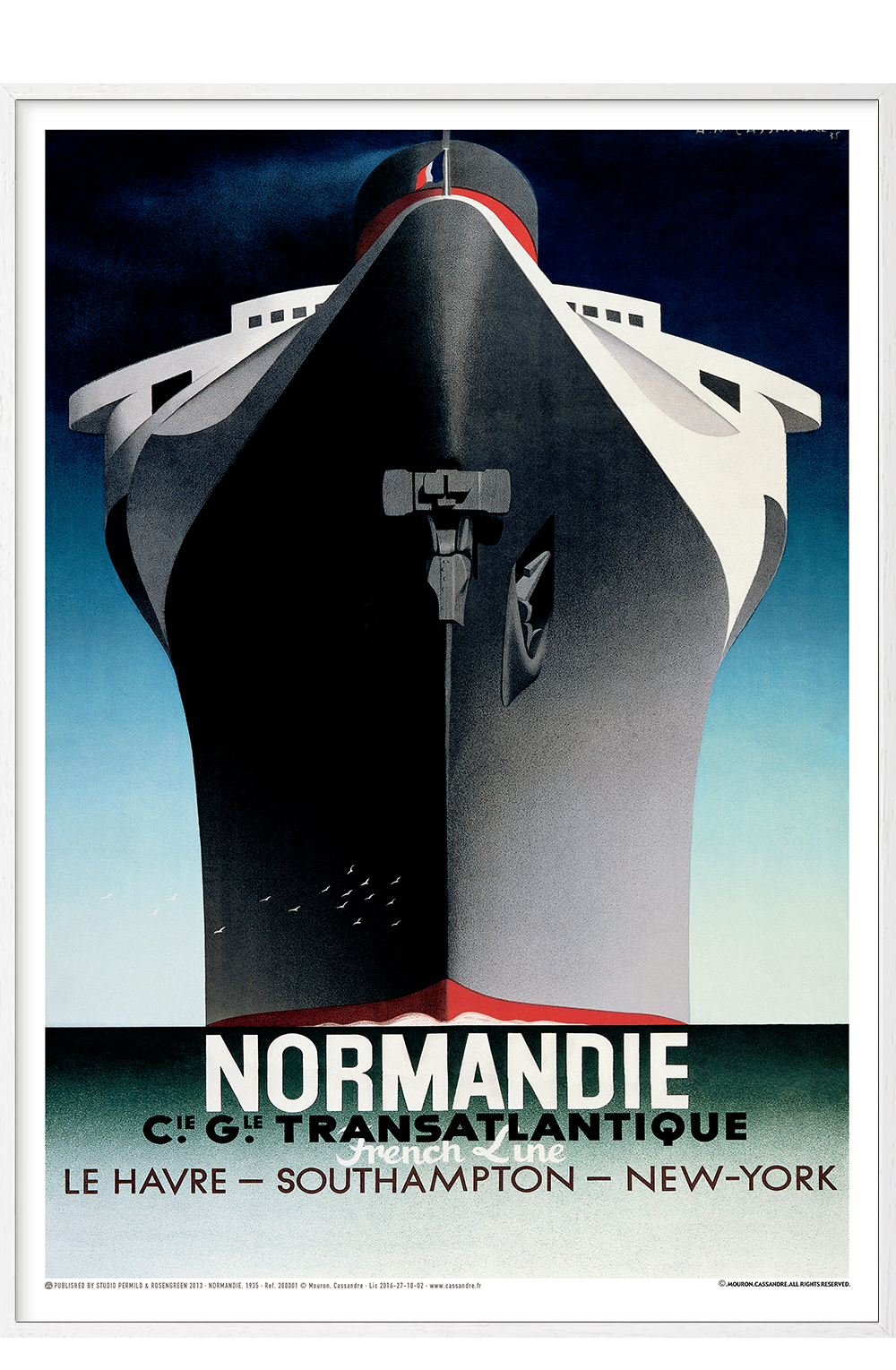 Cassandre, 1935 - Normandie - - Permild & Rosengreen