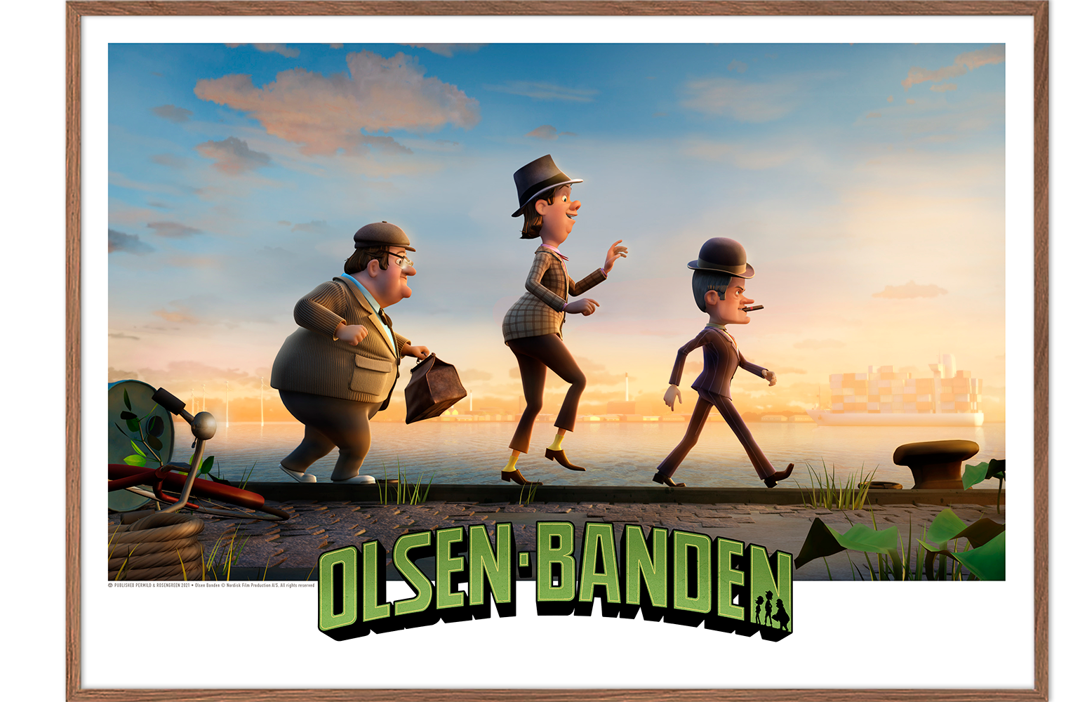 Olsen havnen Børneplakater - & Rosengreen