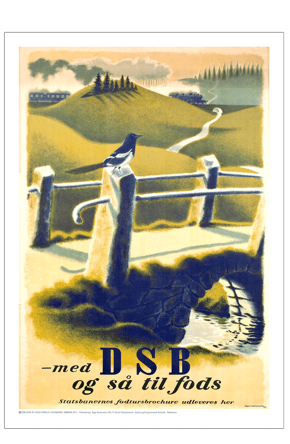 Rasmussen 14 med DSB og så til fods, 1949