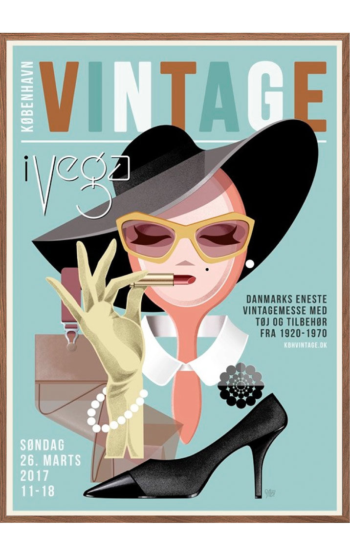 Vintagemesse 2017 - - Posters - Permild & Rosengreen