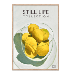 Poster with 10 lemons