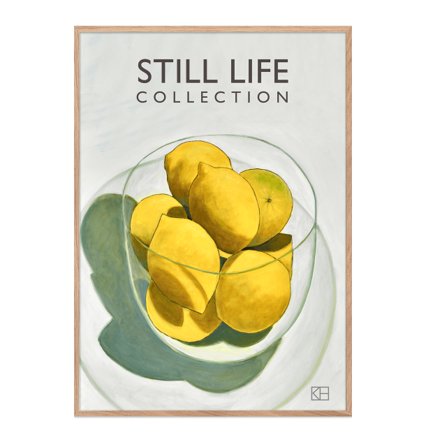 Plakat med 10 citroner