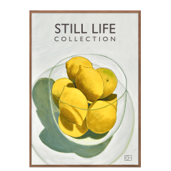 Poster with 10 lemons