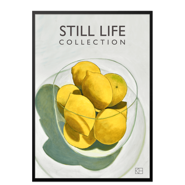 Plakat med 10 citroner