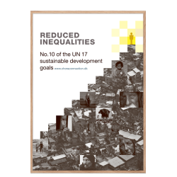 Alle 17 FN's verdensmlsplakater med ramme