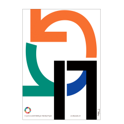 Alle 17 FN's verdensmlsplakater uden ramme