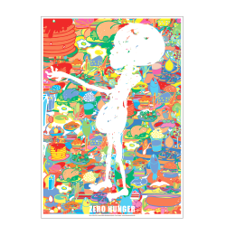 Alle 17 FN's verdensmlsplakater uden ramme