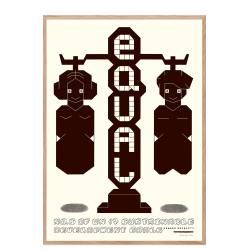 Alle 17 FN's verdensmlsplakater med ramme