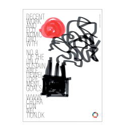 Alle 17 FN's verdensmlsplakater uden ramme