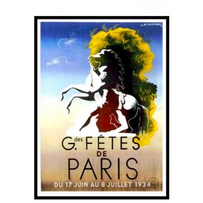 Cassandre, 1934 - Gdes ftes de Paris