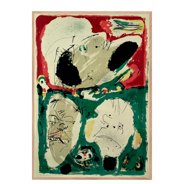 3 trykkere og n lrling. Asger Jorn