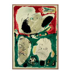 3 trykkere og n lrling. Asger Jorn