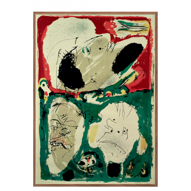 3 trykkere og n lrling. Asger Jorn