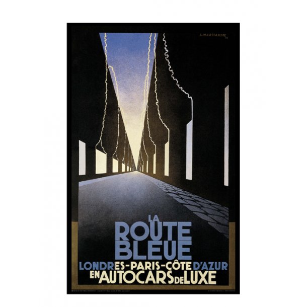 Cassandre, 1929 - La Route Bleue