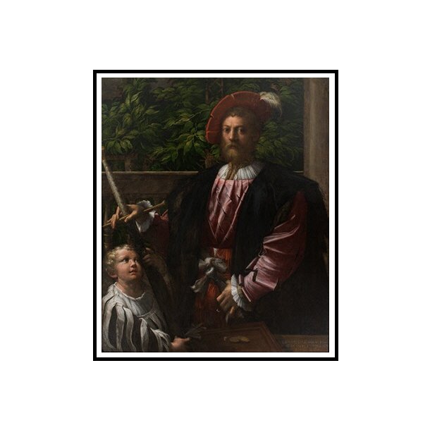 Parmigianino, Portræt af Lorenzo Cybo
