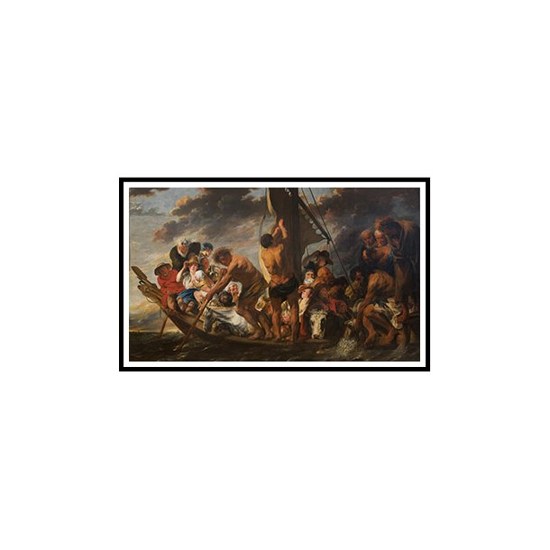 Jordaens, Temple treasure. The apostle Peter finds the statue in the mouth of the fish