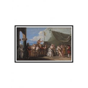 Tiepolo, Karnevalsszene