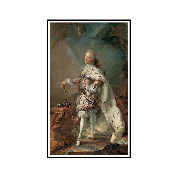 Pilo, Portrt af Frederik V i salvingsdragt