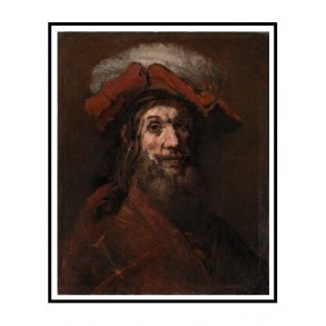 Rijn, Skitse til Ridderen med falken, kendt som 