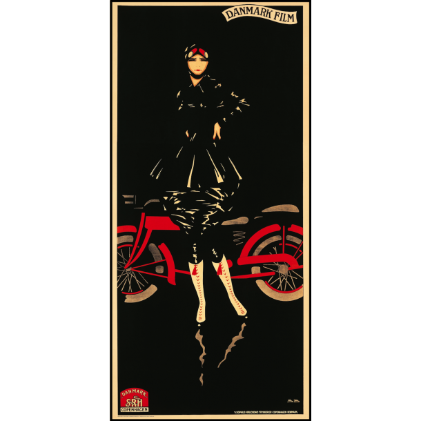 Brasch, Danmark Film, Motorbike lady 1917