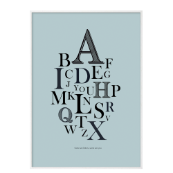 A-Z plakat, Bl.