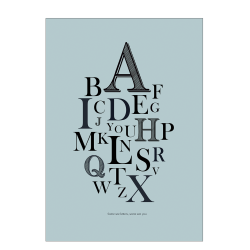 A-Z plakat, Bl.