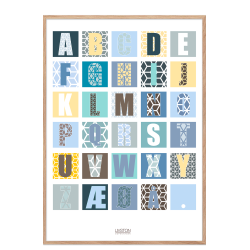 ABC Brneplakat til drengevrelset