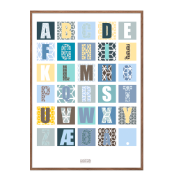 ABC Brneplakat til drengevrelset