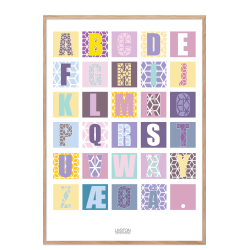 ABC Brneplakat til pigevrelset