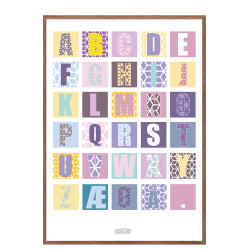 ABC Brneplakat til pigevrelset