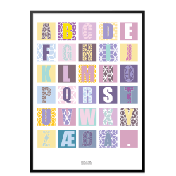 ABC Brneplakat til pigevrelset