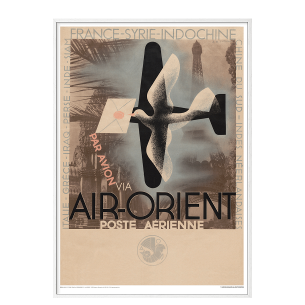 Cassandre, 1932 - Air-Orient - Posters - Permild & Rosengreen