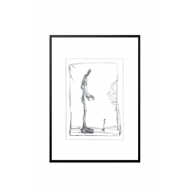 Lille Galerie Maeght: Alberto Giacometti "Dessin I"