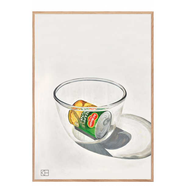 Plakat med ananas p dse