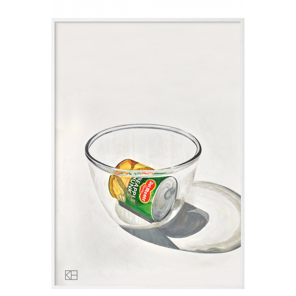 Plakat med ananas p dse