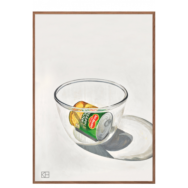 Plakat med ananas p dse