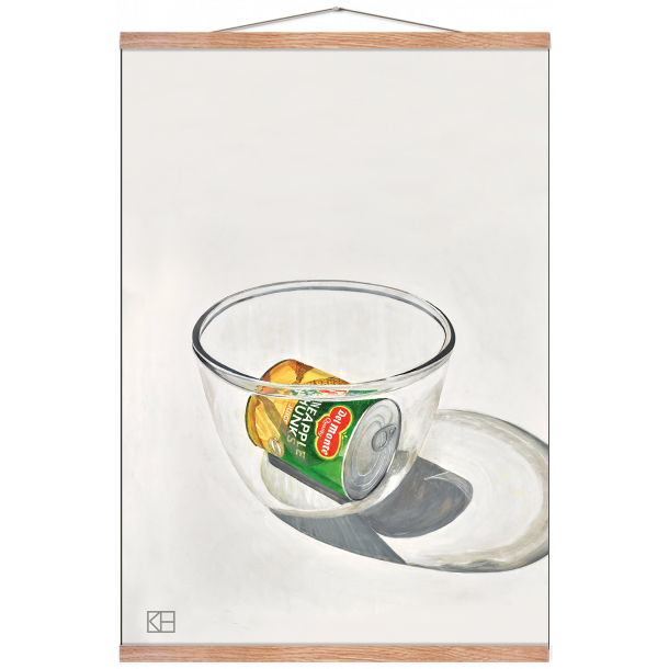 Plakat med ananas p dse