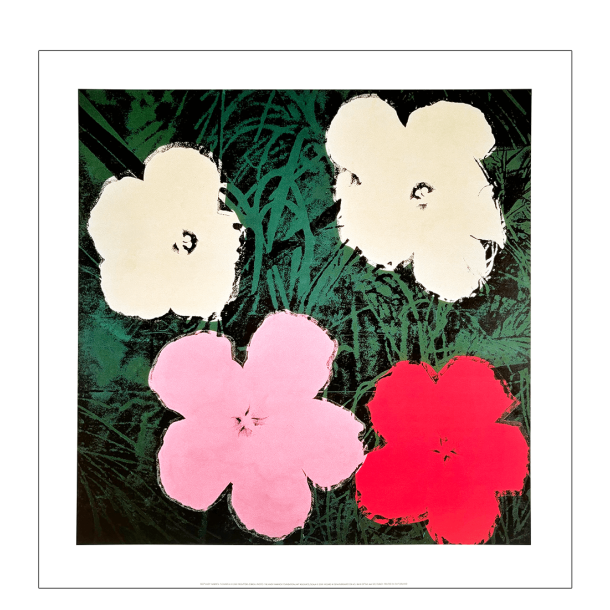 Andy Warhol. Flowers III