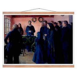 Ancher, En begravelse