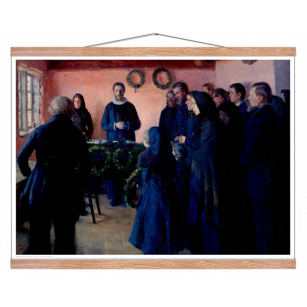 Ancher, En begravelse