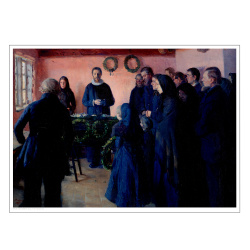 Ancher, En begravelse