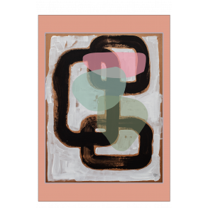 Kunstpinsel, rosa. Niels Ditlev