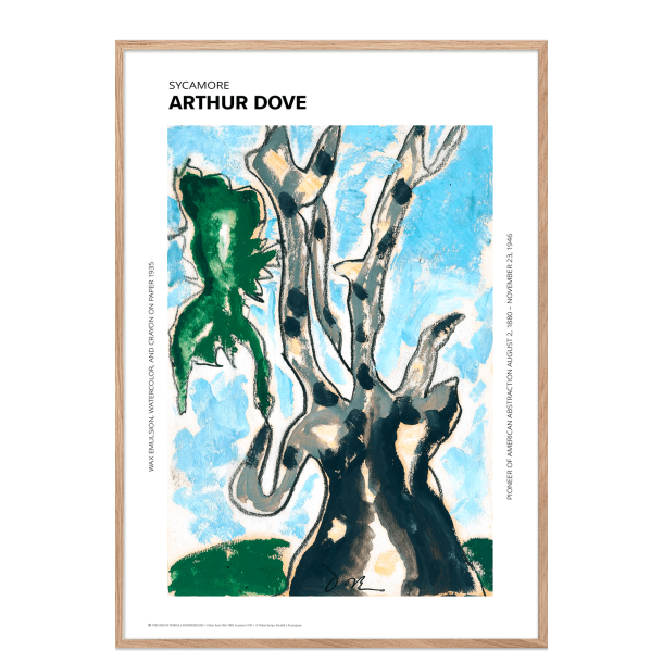 Arthur Dove. Sycamore plakat